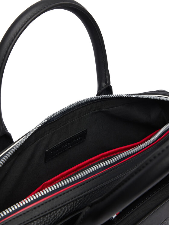 Tommy Hilfiger Tommy Hilfiger Torba za laptop Th Central Slim Computer Bag AM0AM14730 Crna