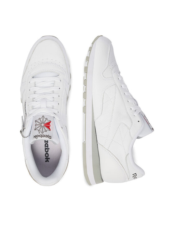 Reebok Reebok Сникърси EO-CLASSIC LEATHER 100008789 Бял