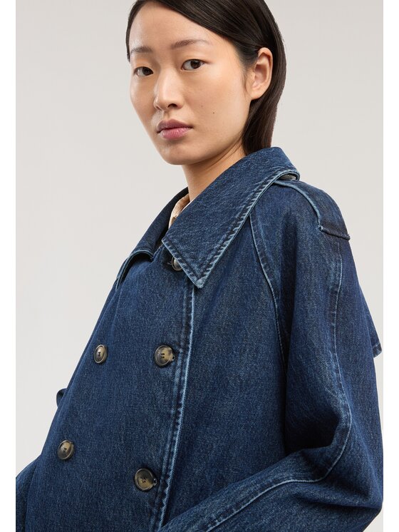 Trussardi Trussardi Cappotto invernale 0400A000436N0DB Blu Regular Fit