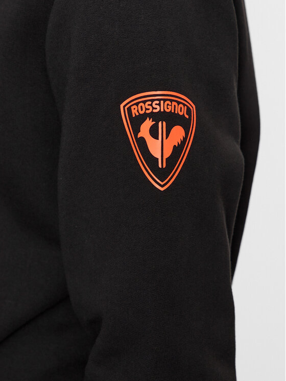 Rossignol Rossignol Mikina Hero Hoodie RLMMS11 Černá Regular Fit