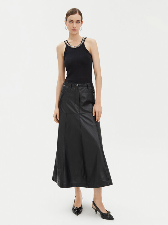 PINKO PINKO топ 105378 A2P9 Черен Regular Fit