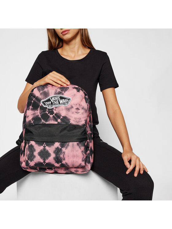 Vans rucksack schwarz rosa hotsell