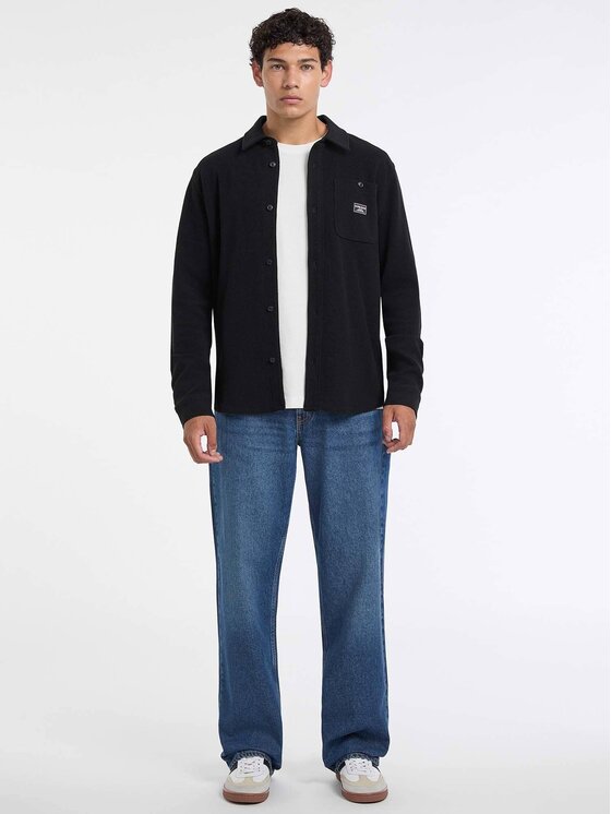 Guess Jeans Guess Jeans Košile 179711 Černá Classic Fit