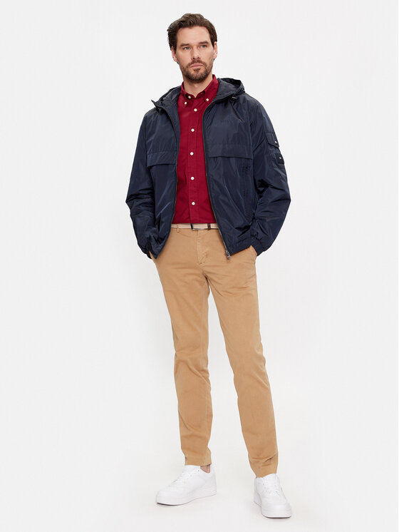 Tommy Hilfiger Tommy Hilfiger Prijelazna jakna MW0MW31641 Tamnoplava Regular Fit