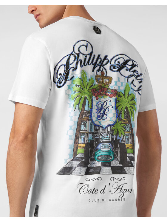 PHILIPP PLEIN PHILIPP PLEIN T-shirt 24933 Bianco Regular Fit