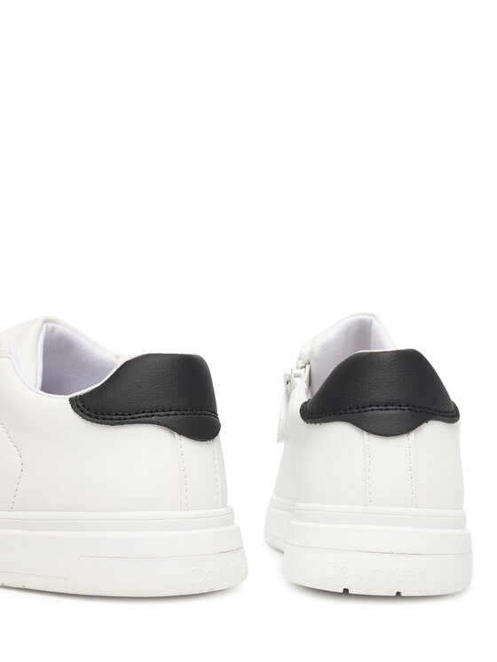 Calvin Klein Calvin Klein Sneakersy Low Cut Lace-Up V3X9-83293-1355 D Bílá