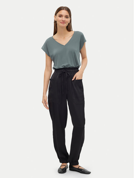 Vero Moda Vero Moda Póló Filli 10247666 Zöld Relaxed Fit