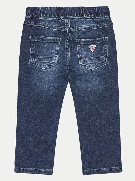 Guess Guess Jeansy I4BA00 D4CA0 Granatowy Relaxed Fit