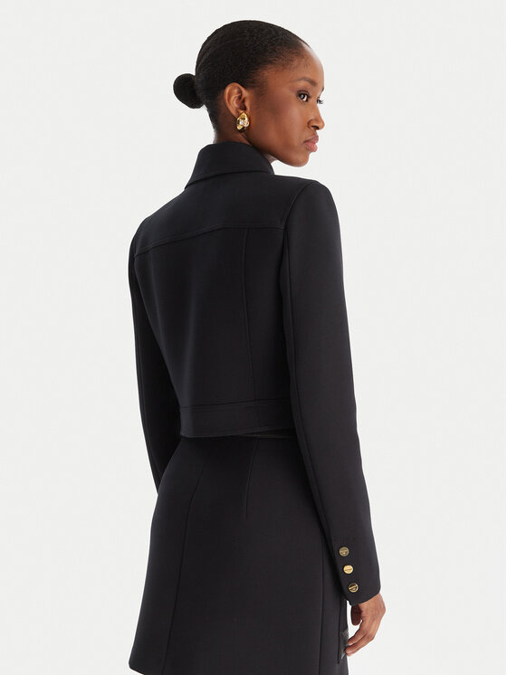 Elisabetta Franchi Elisabetta Franchi Sako GI-159-57E2-V750 Čierna Regular Fit