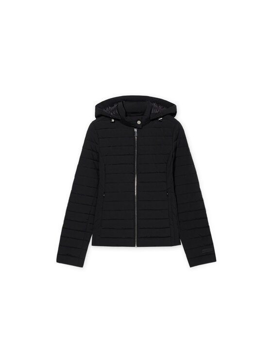 Trussardi Trussardi Kurtka puchowa F353A000459N033 Czarny Regular Fit