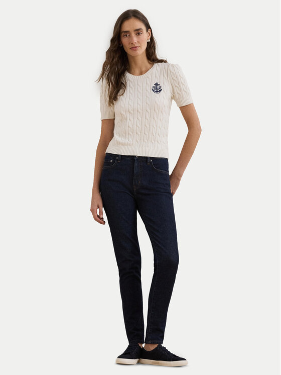 LAUREN RALPH LAUREN LAUREN RALPH LAUREN Pulover 200961681002 Bela Slim Fit