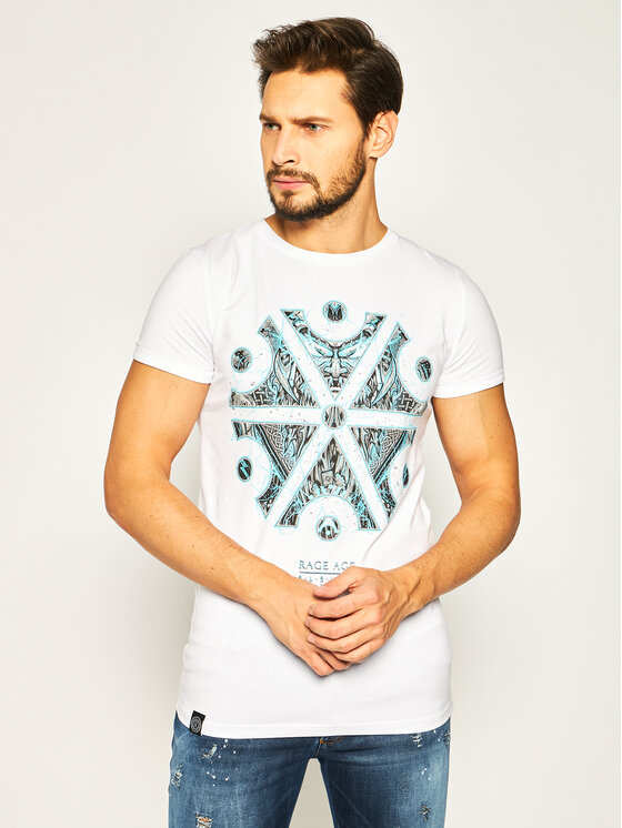 T-shirt Perun Bianco Regular Fit