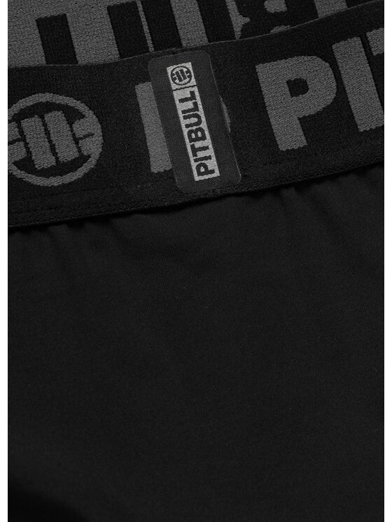 PITBULL PITBULL Szorty sportowe RUNWAY Czarny Regular Fit