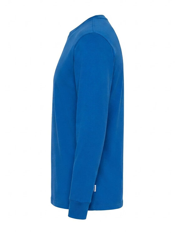 Ombre Ombre Longsleeve L173 Niebieski Regular Fit