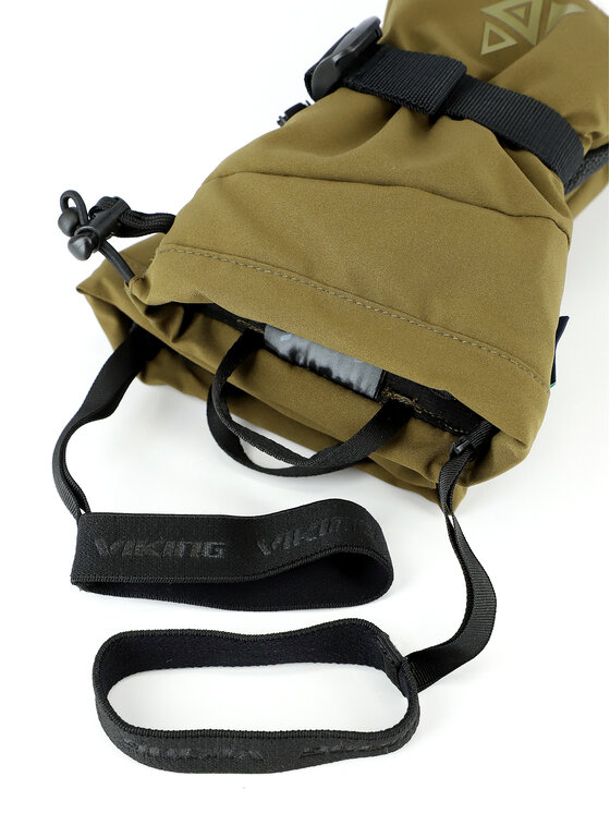 Viking Viking Rękawice narciarskie Norvik Pro Mitten Freeride Khaki
