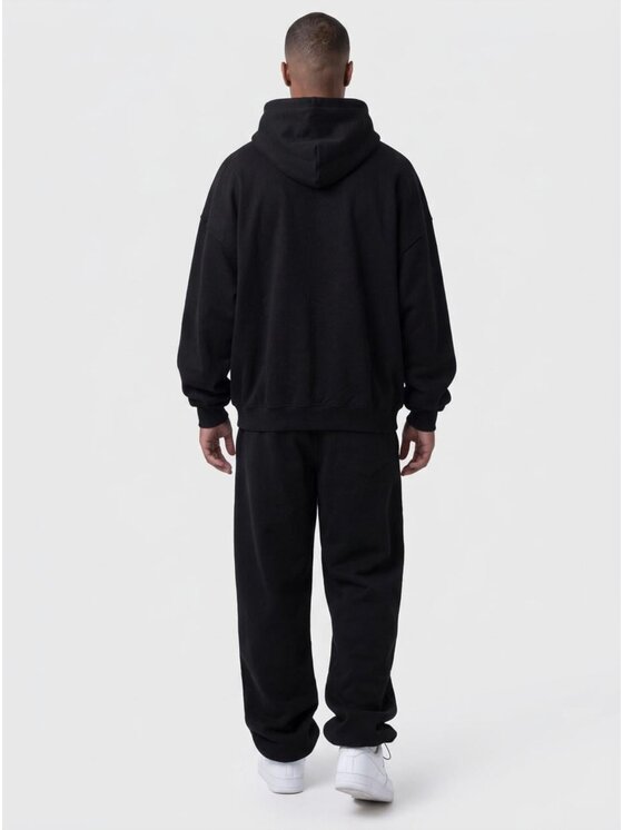 Jigga Wear Jigga Wear Dres Szeroki Luźny wygodny 133348 Czarny Oversize