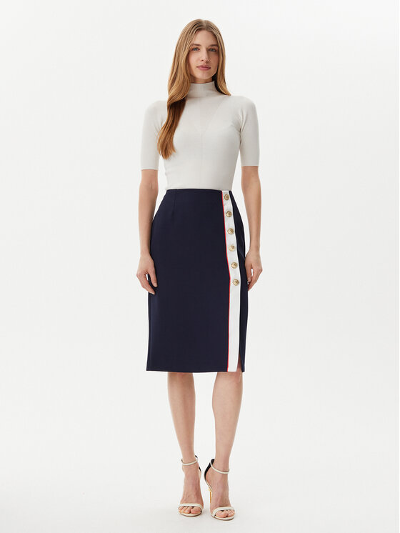Artigli Artigli Puzdrová sukňa ACGO000930 Tmavomodrá Regular Fit