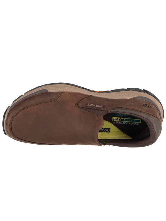 Skechers Skechers Półbuty Skechers Respected - Calum Brązowy