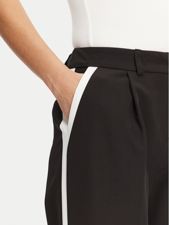 Maryley Maryley Stoffhose 25EB566/43NB Schwarz Regular Fit