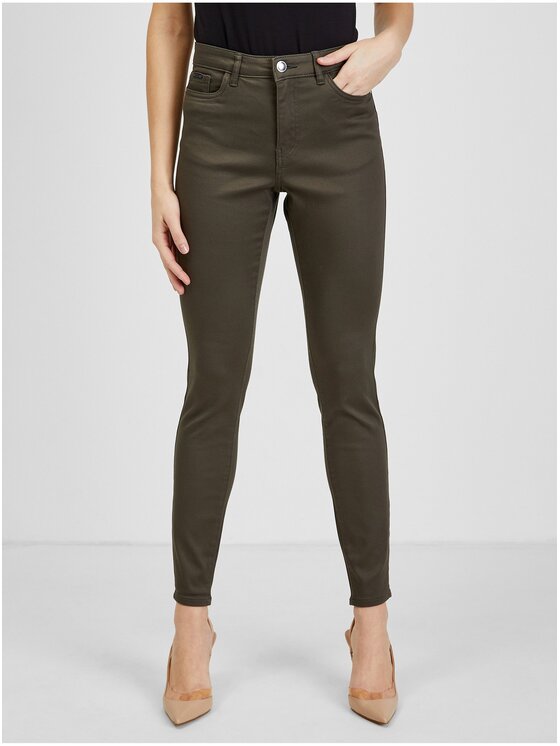 Spodnie damskie, rozmiar 36, Khaki, 319256-883000//36