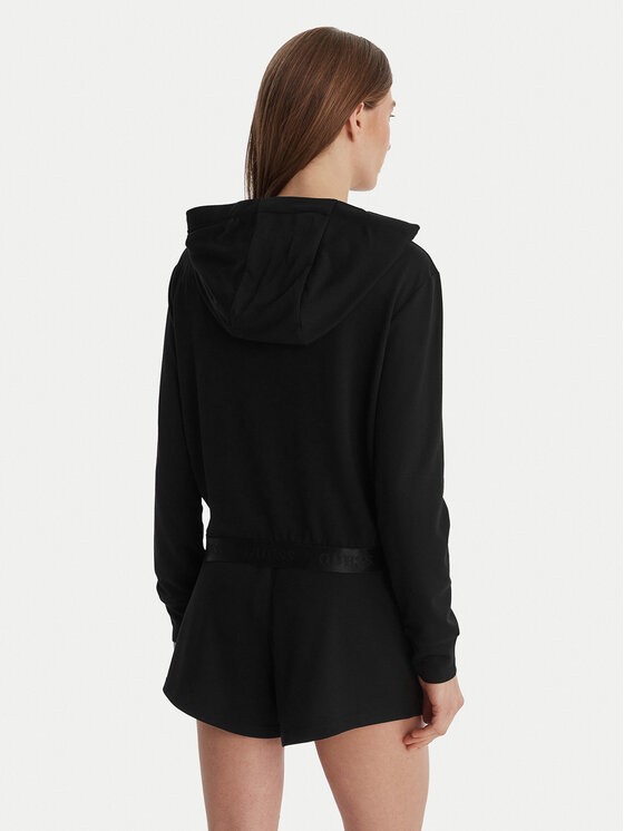 Guess Guess Mikina O6GQ01 KCQP2 Čierna Regular Fit