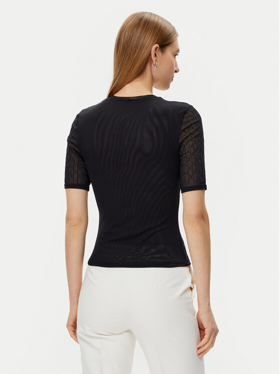 Marciano Guess Marciano Guess Μπλουζάκι 5RGP22 6311A Μαύρο Regular Fit