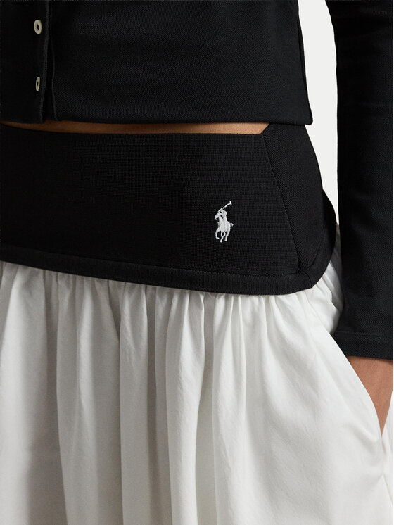Polo Ralph Lauren Polo Ralph Lauren Spódnica trapezowa 211A96329002 Biały Regular Fit