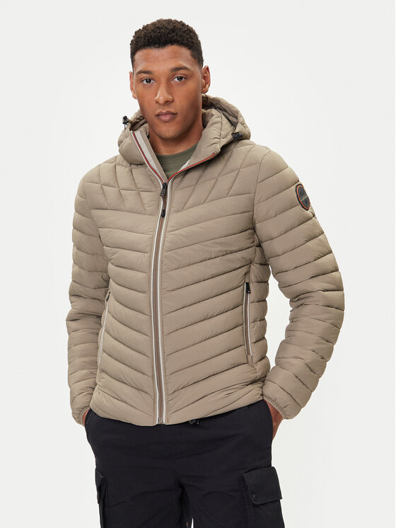 Napapijri Napapijri Зимно яке A-Lapaz H NP0A4I26 Бежов Regular Fit