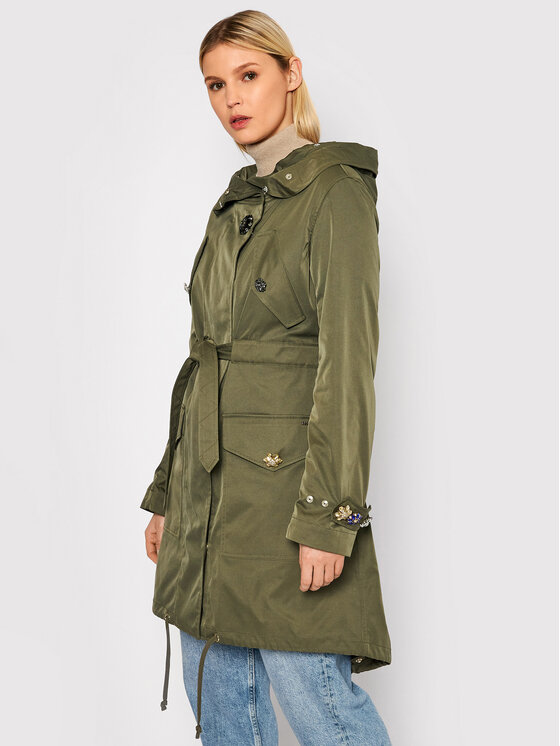 Blugirl Blumarine Blugirl Blumarine Парка RH1265-T8727 Зелен Regular Fit