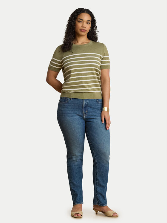 LAUREN RALPH LAUREN LAUREN RALPH LAUREN Marškinėliai Eyelah 200P13973001 Žalia Regular Fit