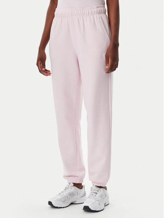 New Balance New Balance Долнище анцуг Essentials WP41500 Розов Relaxed Fit