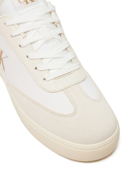 Calvin Klein Jeans Calvin Klein Jeans Снікерcи Classic Cupsole Low Mix Mg YM0YM01169 Écru