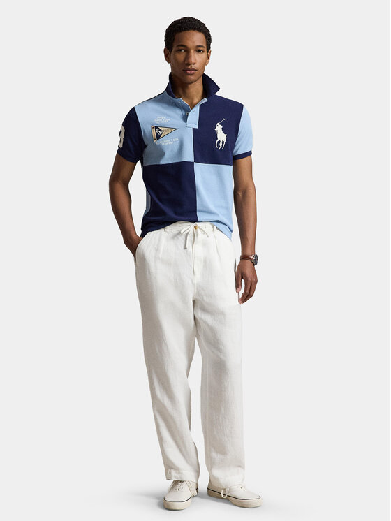 Polo Ralph Lauren Polo Ralph Lauren Poloshirt 710B21927001 Dunkelblau Custom Slim Fit