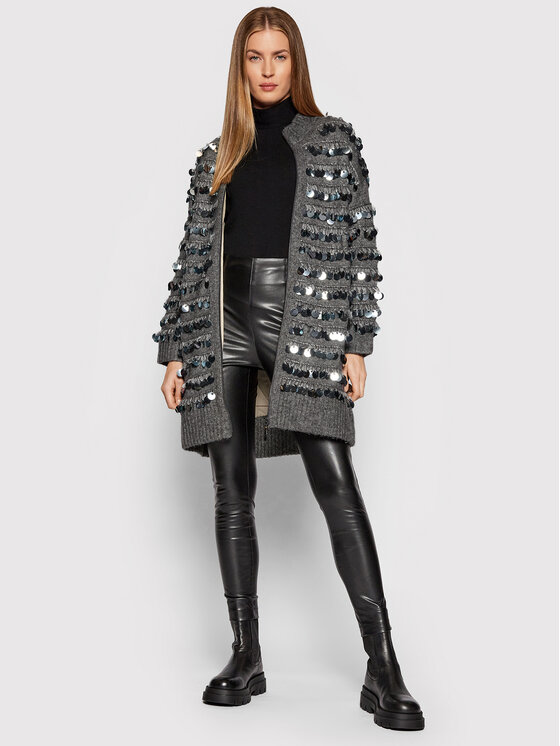 Cardigan RH1046-MA30H Grigio Regular Fit