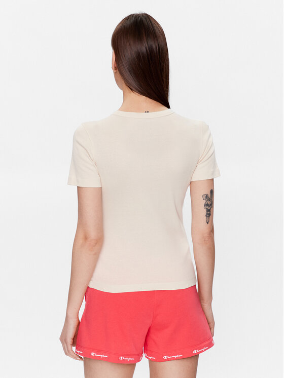 Champion Champion T-shirt 116345 Bež Regular Fit