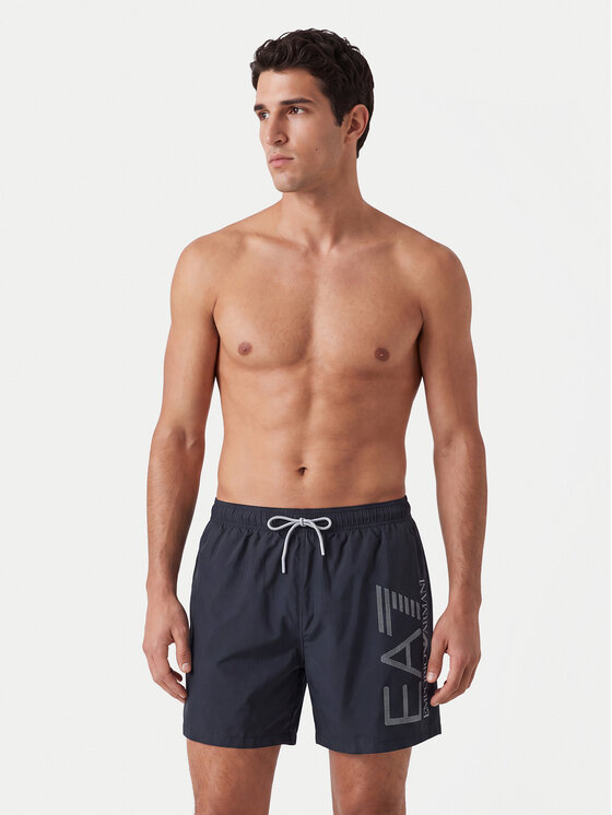 EA7 Emporio Armani EA7 Emporio Armani Úszónadrág 7M002001 AF14497 MC026 Fekete Regular Fit