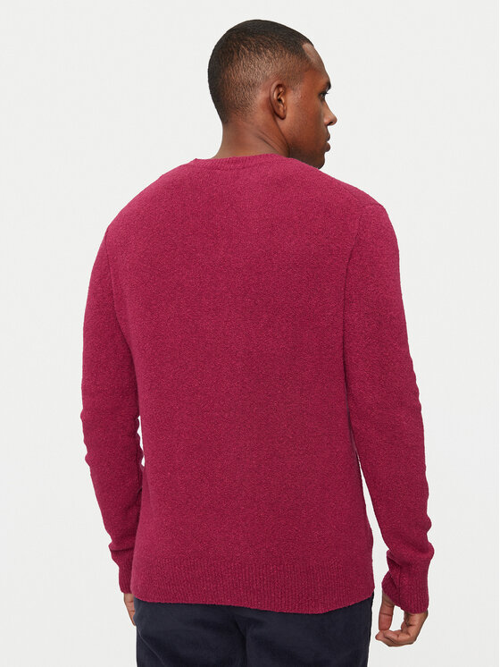 United Colors Of Benetton United Colors Of Benetton Pulover 10R2U108E Vișiniu Regular Fit