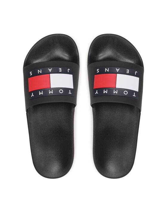 Tommy Jeans Tommy Jeans Papucs Pool Slide Ess EM0EM01191 Fekete