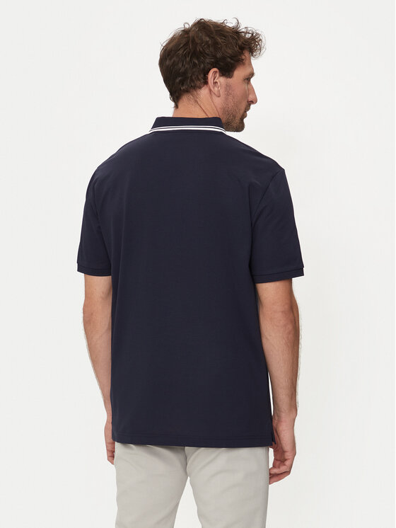 Gant Gant Pólóing Contrast 2013039 Sötétkék Regular Fit