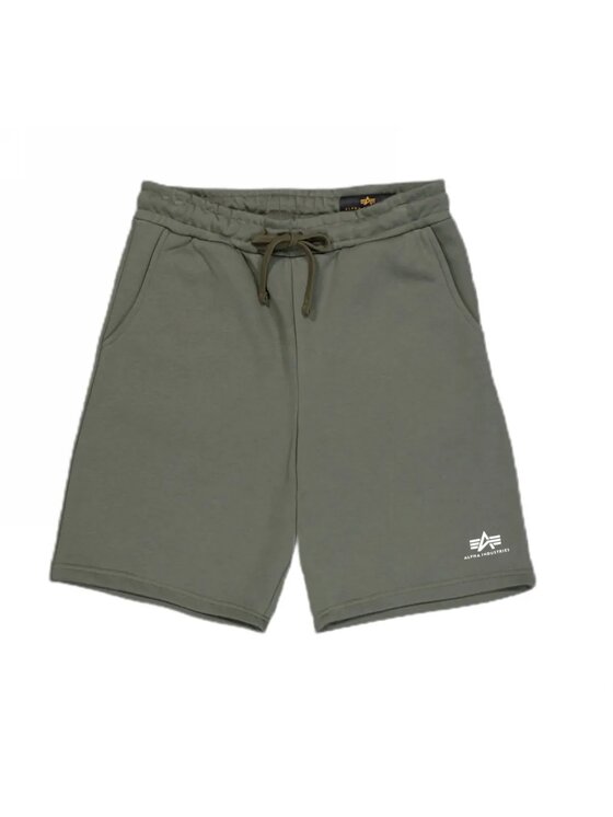 Alpha Industries Alpha Industries Bavlnené šortky AI.156367 Zelená Regular Fit