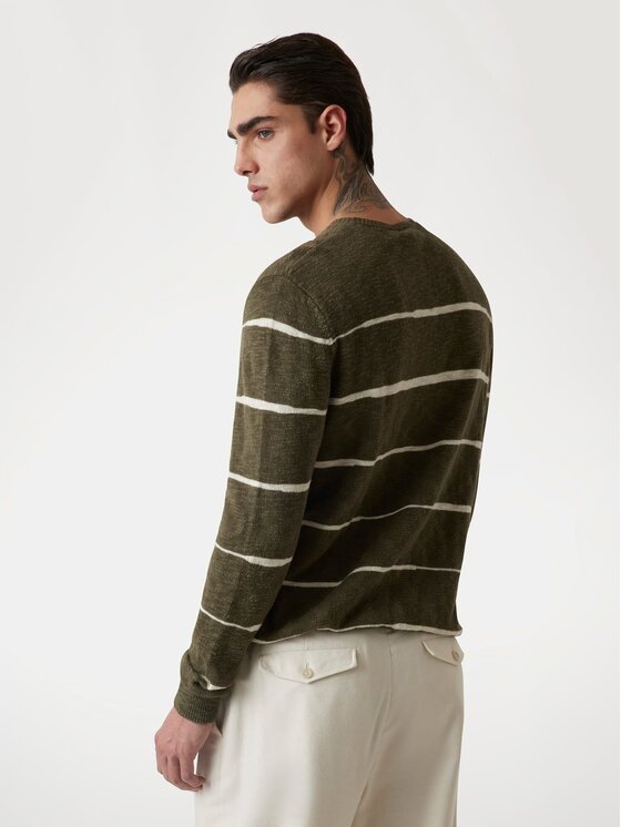 Guess Guess Sweter 174533 Zielony Classic Fit