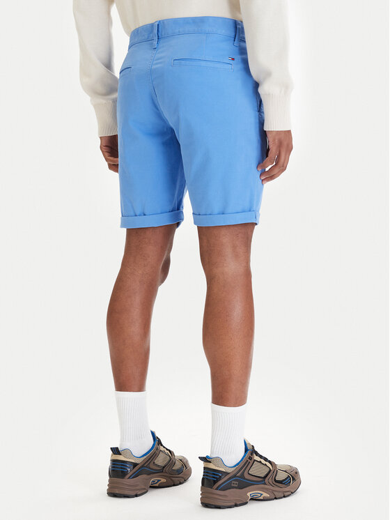 Tommy Jeans Tommy Jeans Шорти от плат Scanton DM0DM22852 Син Slim Fit