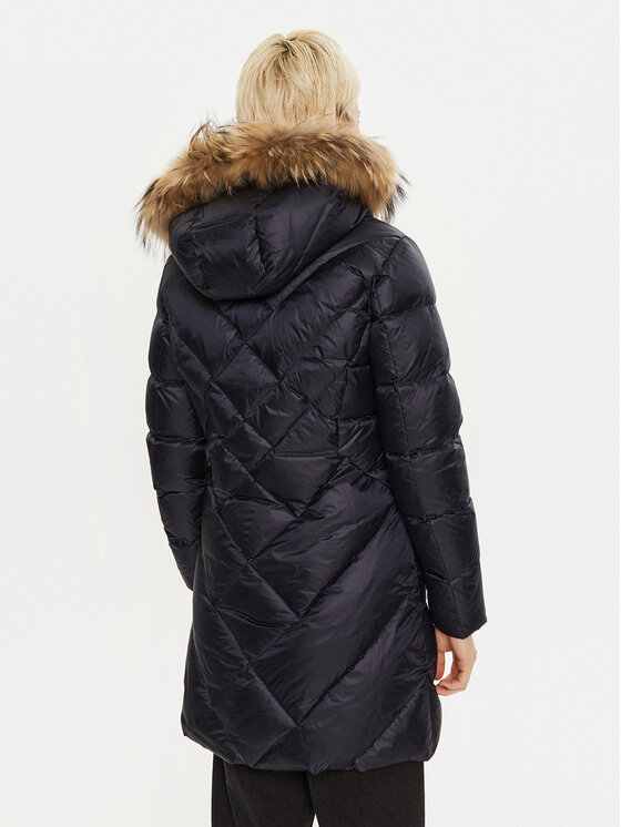 Blauer Blauer Pūkinė striukė 24WBLDK03052 Tamsiai mėlyna Regular Fit
