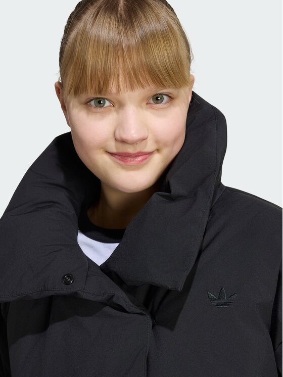 adidas adidas Kurtka przejściowa 168493 Czarny Oversize
