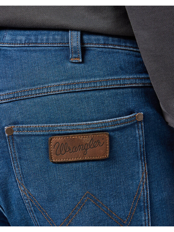 Wrangler Wrangler Jeansy FRONTIER Niebieski Regular Fit