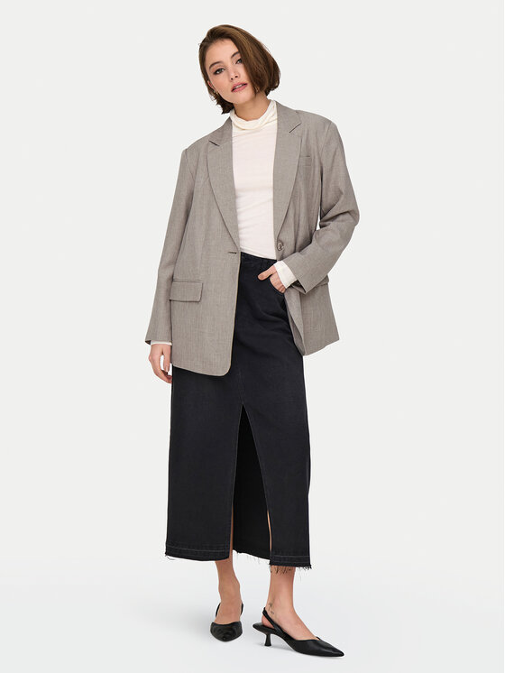 ONLY ONLY Sako Linda 15328158 Béžová Oversize