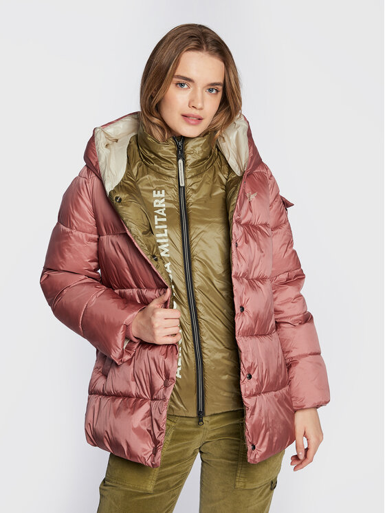 Aeronautica Militare Aeronautica Militare Giacca di transizione 222AB2044DCT2893 Rosa Regular Fit