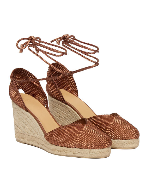 Castañer Castañer Espadrillas Cora 026131-2000 Marrone