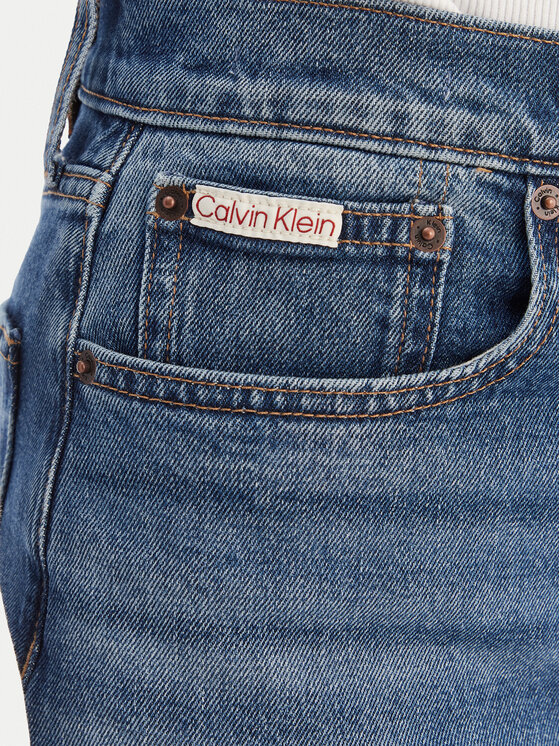 Calvin Klein Jeans Calvin Klein Jeans Jeans hlače LV047E907G Modra Taper Fit