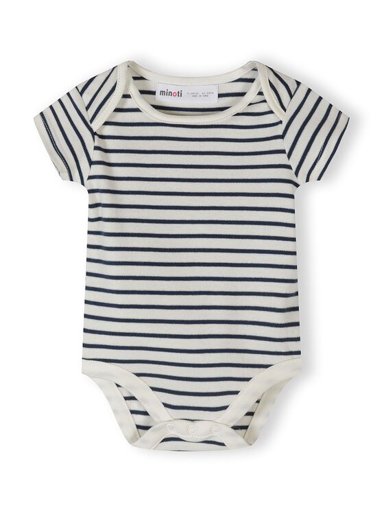 minoti minoti Body 28BABYPACK27 Błękitny Regular Fit
